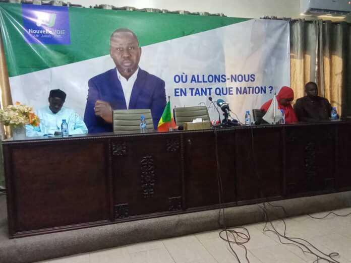 Ibrahima Datt, président du mouvement Nouvelle Voie, annonce sa candidature à la présidence du Sénégal