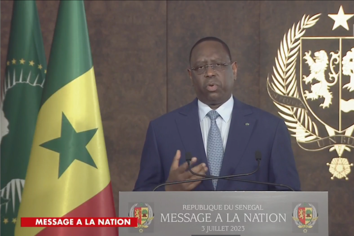 L'intégralité du message à la Nation du Président de la République, Son Excellence, Monsieur Macky SALL